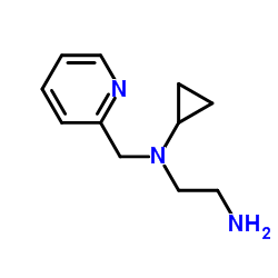 N-Cyclopropyl-N-(2-pyridinylmethyl)-1,2-ethanediamine Structure