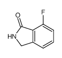 7-Fluoro-2,3-dihydro-isoindol-1-one结构式