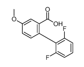 2-(2,6-difluorophenyl)-5-methoxybenzoic acid Structure