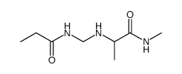 Propanamide,N-methyl-2-[[[(1-oxopropyl)amino]methyl]amino]- picture