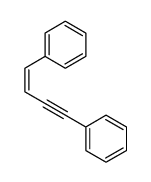 Benzene,(4-phenyl-1-buten-3-yn-1-yl)- structure