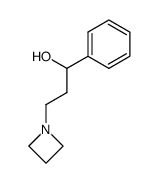 3-azetidin-1-yl-1-phenylpropan-1-ol Structure