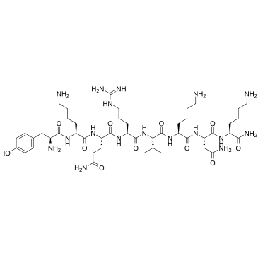 PACAP-38 (31-38) (human, chicken, mouse, ovine, porcine, rat) trifluoroacetate salt Structure