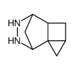 8,9-Diazatetracyclo[5.2.1.02,4.02,6]decane(9CI)结构式