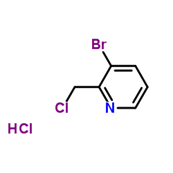 3-Bromo-2-(chloromethyl)pyridine HCl Structure
