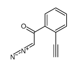 2-diazonio-1-(2-ethynylphenyl)ethenolate Structure