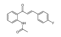 (E)-N-(2-(3-(4-fluorophenyl)acryloyl)phenyl)acetamide Structure