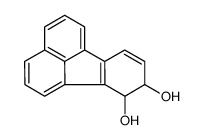 7,8-dihydrofluoranthene-7,8-diol Structure