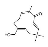 15-hydroxyhumula-1(10)Z,4Z,7E-trien-9-one结构式