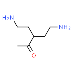 2-Pentanone, 5-amino-3-(2-aminoethyl)- (9CI) Structure