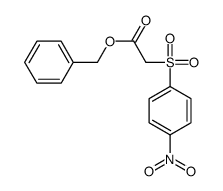 benzyl 2-(4-nitrophenyl)sulfonylacetate Structure