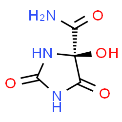 4-Imidazolidinecarboxamide,4-hydroxy-2,5-dioxo-,(S)-(9CI) picture