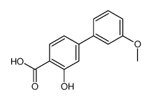 2-hydroxy-4-(3-methoxyphenyl)benzoic acid Structure