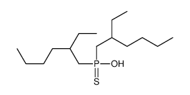 bis(2-ethylhexyl)-hydroxy-sulfanylidene-λ5-phosphane Structure