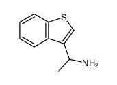 1-(benzo[b]thiophen-3-yl)ethanamine Structure