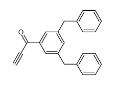 3,5-dibenzyl-1-(2-propynoyl)benzene结构式