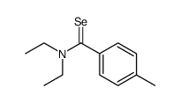 N,N-diethyl-4-methylselenobenzamide结构式
