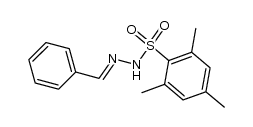 benzaldehyde 2,4,6-trimethylbenzenesulfonyl hydrazone结构式