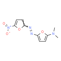 2-Furanamine,N,N-dimethyl-5-[(5-nitro-2-furanyl)azo]- (9CI) structure