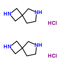 2,6-diazaspiro[3.4]octane dihydrochloride Structure