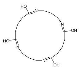 1,5,11,15-tetrazacycloicosane-6,10,16,20-tetrone结构式