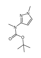 Tert-Butyl Methyl(1-Methyl-1H-Pyrazol-3-Yl)Carbamate Structure