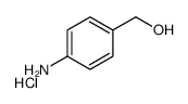 (4-aminophenyl)methanol,hydrochloride结构式