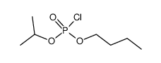 O-isopropyl O-butyl phosphochloride Structure