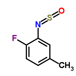 1-Fluoro-4-methyl-2-(sulfinylamino)benzene Structure