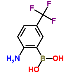 (2-氨基-5-(三氟甲基)苯基)硼酸图片
