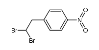 1-(2,2-dibromo-ethyl)-4-nitro-benzene Structure