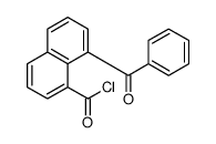 8-benzoylnaphthalene-1-carbonyl chloride Structure