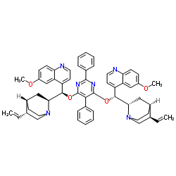 (8α,9R)-(8''α,9''R)-9,9''-[(2,5-diphenyl-4,6-pyrimidinediyl)bis(oxy)]bis[6'-Methoxy-Cinchonan图片