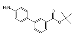 tert-butyl 4'-amino-[1,1'-biphenyl]-3-carboxylate Structure