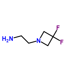 2-(3,3-difluoroazetidin-1-yl)ethan-1-amine结构式