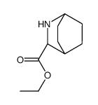 ethyl (2R)-3-azabicyclo[2.2.2]octane-2-carboxylate结构式