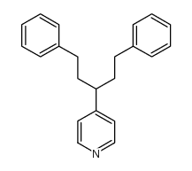 4-(1-PHENETHYL-3-PHENYL-PROPYL)-PYRIDINE structure