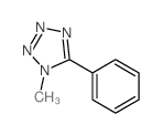 1H-Tetrazole,1-methyl-5-phenyl- structure