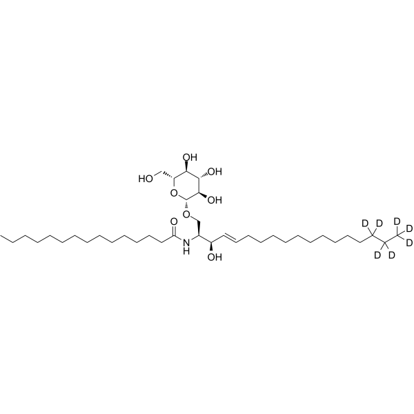 C15 Glucosyl(β) ceramide-d7结构式