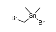 Brommethyl-dimethyl-zinn-bromid Structure