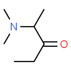 3-Pentanone,2-(dimethylamino)-,(+)-(9CI) Structure