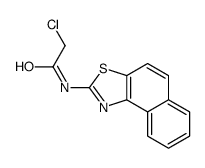 N-benzo[e][1,3]benzothiazol-2-yl-2-chloroacetamide结构式