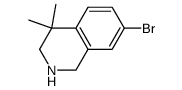 7-Bromo-4,4-dimethyl-1,2,3,4-tetrahydro-isoquinoline picture