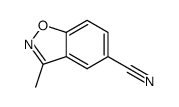 1,2-Benzisoxazole-5-carbonitrile,3-methyl-(9CI) picture