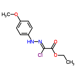 Ethyl chloro[(4-methoxyphenyl)hydrazono]acetate picture