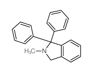 1H-Isoindole,2,3-dihydro-2-methyl-1,1-diphenyl- Structure