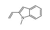 2-ethenyl-1-methylindole结构式