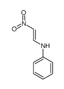 N-(2-nitroethenyl)aniline Structure