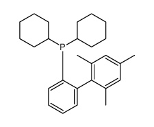 dicyclohexyl-[2-(2,4,6-trimethylphenyl)phenyl]phosphane结构式