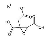 -Epoxytricarballylic acid monopotassiu structure